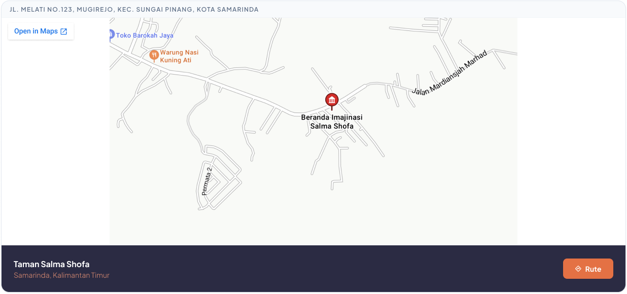 Peta Lokasi